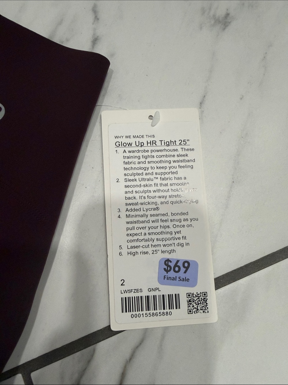 lululemon athletica Leggings new with tags - Picture 2 of 4